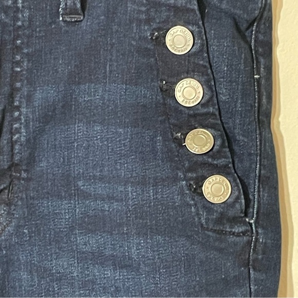 GAP High Rise Universal Legging Jeans With Button Pockets, Dark Blue, Size 10/30 - Picture 16 of 16